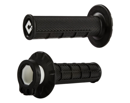 Grips V2 Half Waffle Lock On Black